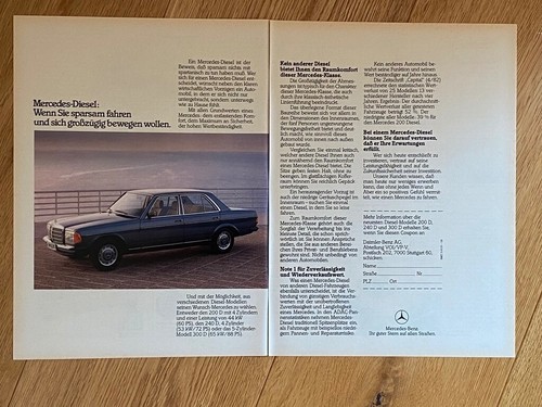 1983 mercedes w123 diesel - mercedes,