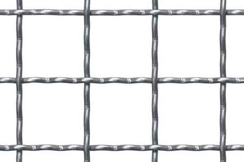 Wellengitter aus stahl x - aus,