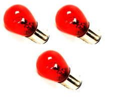 3x 12V 21/5W BAY15D ROT