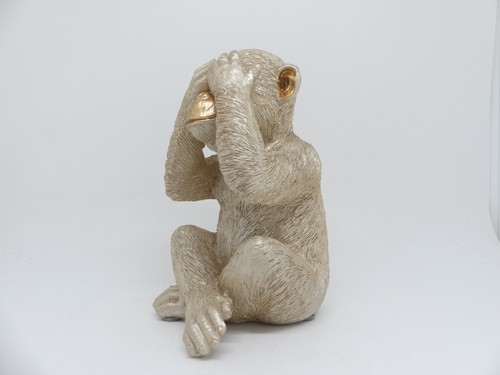 Affe schimpanse sitzend - affe,