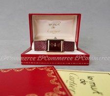 Cartier Tank Uhr 925 Silber