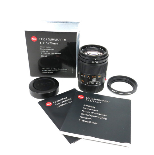 Leica summarit 2 5 - leica, 1:2,5/75mm