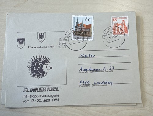 Bundeswehr feldpost - bundeswehr:,