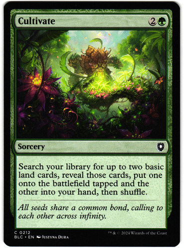 Mtg cultivate commander - mtg,