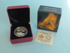 Kanada 20 Dollar 2014 - Northern Lights - Howling Wolf - Silber - Proof - OVP!