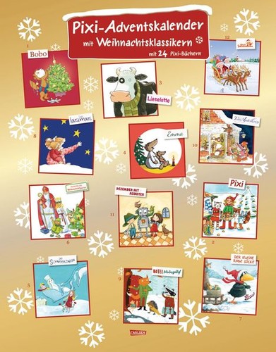 Pixi adventskalender gold - pixi, 2026