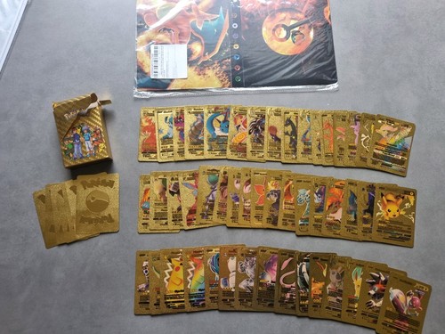 Goldene pokemonkarten mit - 55,