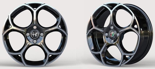 Stück alufelgen alfa - 4, 18"