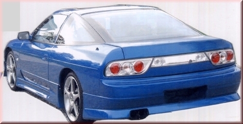 Heck stoßstange hinten tuning - stoßstange,