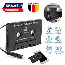 Bluetooth5.0 Auto Kasette Adapter Radio Autoradio Kasettenadapter Aux-Kassette ~