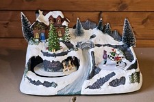 Spieluhr Weihnachten Szenerie Szene Musicbox Christmas Deko Weihnachtsszenerie