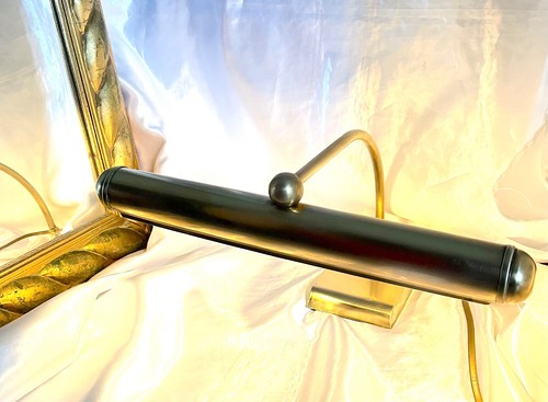 Messing bauhaus klavierlampe - messing,