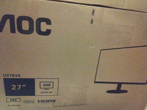 Aoc monitor zoll - 27, "