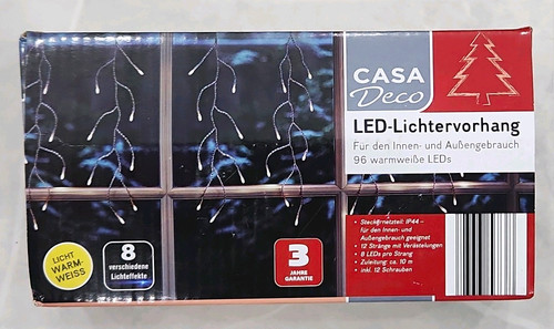 Casa deco led lichtervorhang - deco, led-lichtervorhang