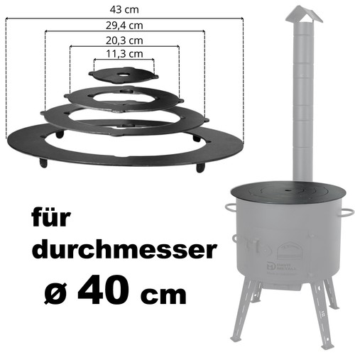 ø38 adapter ringe - Ø38-42,