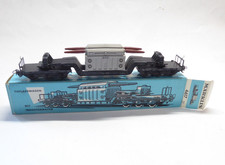 Tiefladewagen mit Transformator   -  H0  1:87  Märklin 4617 -  OVP #  0590