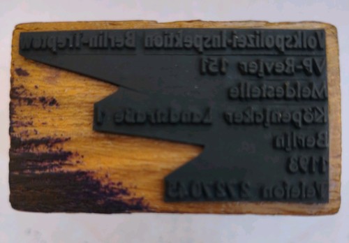 Ddr original volkspolizei - ,