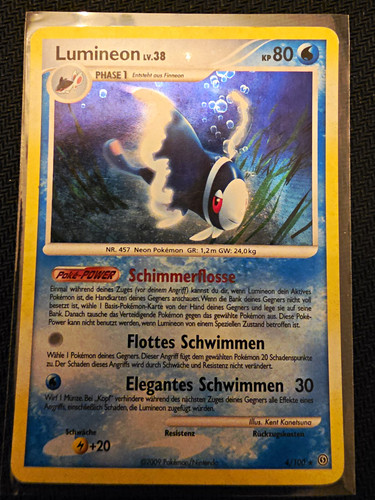 Pokémon tcg karte lumineon - pokémon,