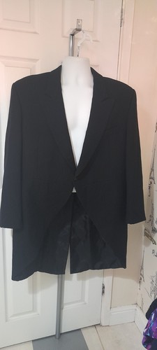 Vintage schwarzer wollfrack - vintage,