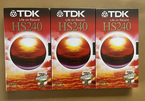 Tdk hs240 vhs - x,