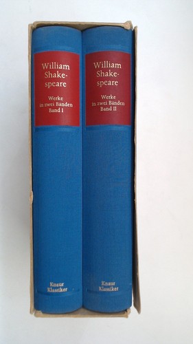 William shakespeare werke - werke, in
