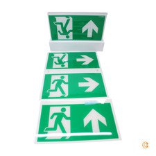 RP Technik KSU019ML LED Fluchtweg-Notbeleuchtung Beleuchtung Schild DEFEKTWARE