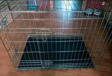 Hundekäfig Hundebox Transportbox Home Kennel faltbar Reisebox Drahtkäfig