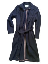 About You Damen Trenchcoat Gr. 38 Schwarz Klassisch Eleganter Mantel