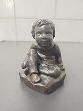 DTS Dorothea Steigerwald - Figur Skulptur - Bronzefarben - Junge - Bub