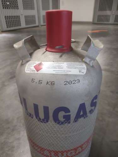 Alu gasflasche 11kg - alu,