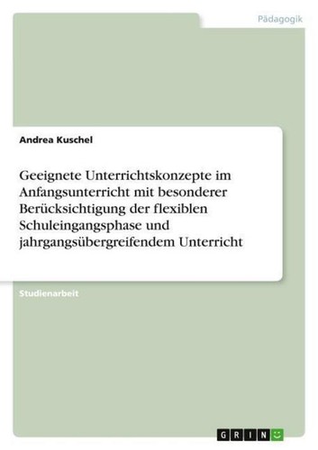 Geeignete unterrichtskonzepte - geeignete,