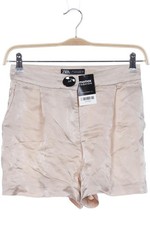 ZARA Shorts Damen kurze Hose Hotpants Gr. M Beige #drk9ilp