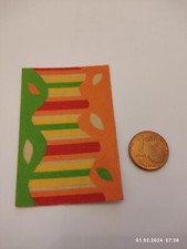 Playmobil  1 x Teppich Bunt 6x4cm Ersatzteil  Zubehör / Gebraucht ! 1