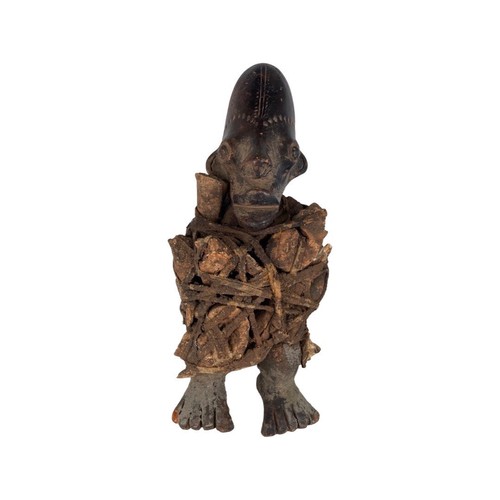 Afrikanische figur umgeben - afrikanische,