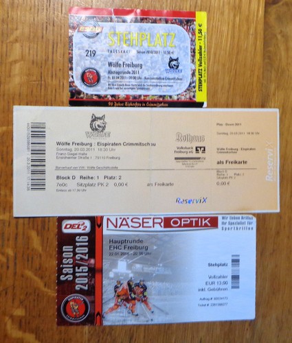 Eishockey tickets - 3,