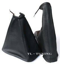 Schaltsack + Handbremssack passend für OPEL VECTRA B (95-03) Leder Farbe SCHWARZ