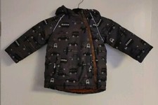 Winterjacke mit Motiv Fahrzeuge Größe 92