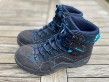 LOWA KODY III GTX MID JUNIOR Gr. 37, navy/türkis - sehr guter Zustand