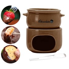 Fonduetopf mit Gabel