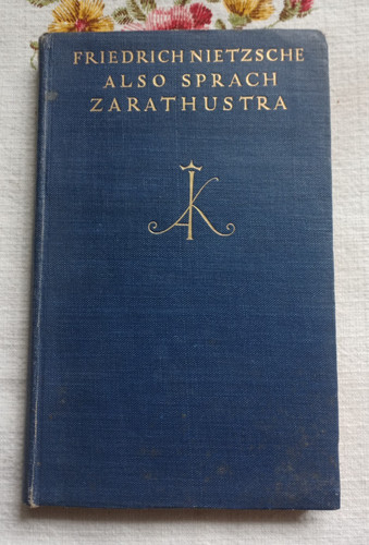Also sprach zarathustra - also,