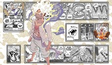 One Piece Luffy Gear 5 Playmat
