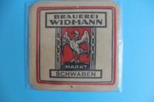 Bierdeckel widmann brauerei - bierdeckel,