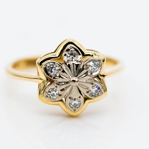 Ring 585 14k gelbgold - ring,