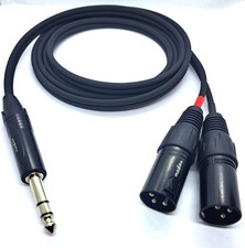 Audiokabel 2 x XLR Male auf