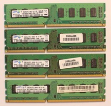 4x 2 GB Samsung DDR 3 1333 Mhz
