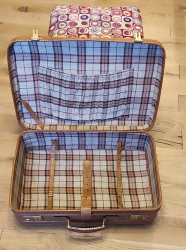 Mädler koffer vintage leder - vintage,