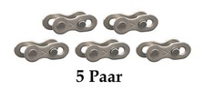 5 Paar Kettenschloss