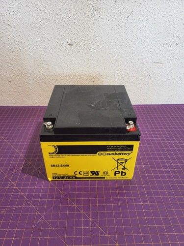 Sun battery 24v0 - battery, 12v