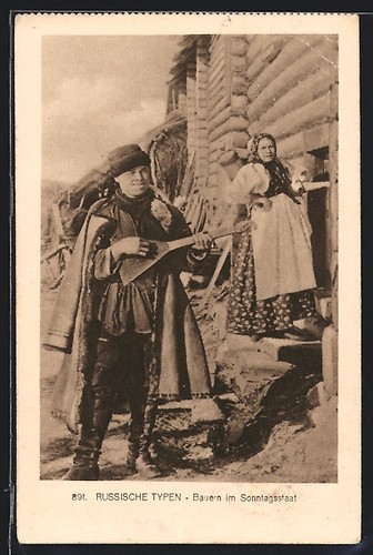 Russische typen bauern im - russische, typen,
