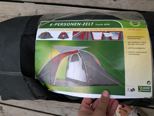 Campingzelt loksa mann - campingzelt, 6-mann